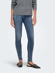 ONLY Dżinsy - Slim fit - w kolorze niebieskim rozmiar: W29/L32. Niebieskie jeansy Only, l, z aplikacjami, z podwyższonym stanem. Za 83.62 zł.