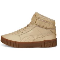 Buty Puma Carina 2.0, Kobiety. Brązowe obuwie sportowe Puma, ze skóry, bez zapięcia. Za 290.00 zł.