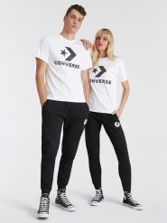 Converse Koszulka w kolorze białym rozmiar: XL. Białe bluzki Converse, xl, bez wzorów, bez kołnierzyka, bez ramiączek. Za 97.28 zł.