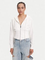 Miss Sixty Bluza 6S1TJ57300 Biały Loose Fit. Białe bluzy Miss Sixty, m, bez wzorów, z bawełny, bez kaptura. Za 969.99 zł.