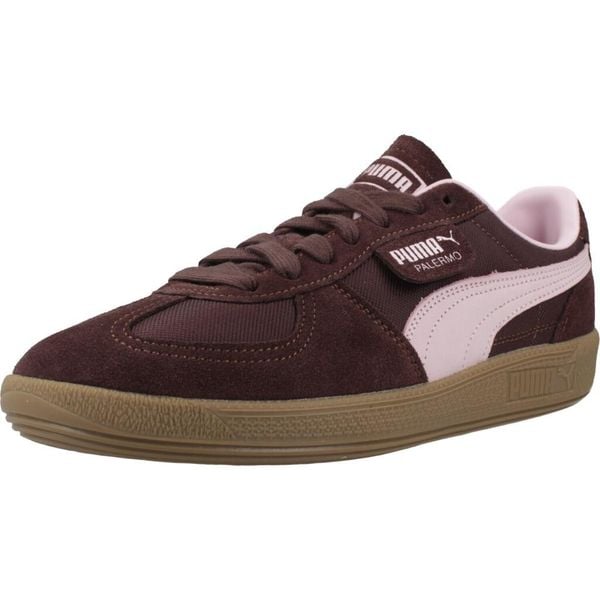 Buty PUMA YELLOW PALERMO VINTAGE UPDATE Brązowy. Brązowe trekkingi Puma, ze skóry, trekkingowe. Za 318.99 zł.