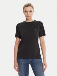 Weekend Max Mara T-Shirt Venaco 2525976021 Czarny Regular Fit. Czarne t-shirty Weekend Max Mara, m, bez wzorów, z bawełny, bez kołnierzyka, bez ramiączek. Za 409.99 zł.
