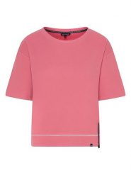 Naturana Koszulka w kolorze szaroróżowym rozmiar: XL. Różowe bluzki Naturana, xl, bez wzorów, bez kołnierzyka, bez ramiączek. Za 99.95 zł.