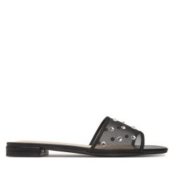 Klapki Call It Spring. Czarne klapki Call it Spring, bez wzorów, bez obcasa. Za 179.99 zł.