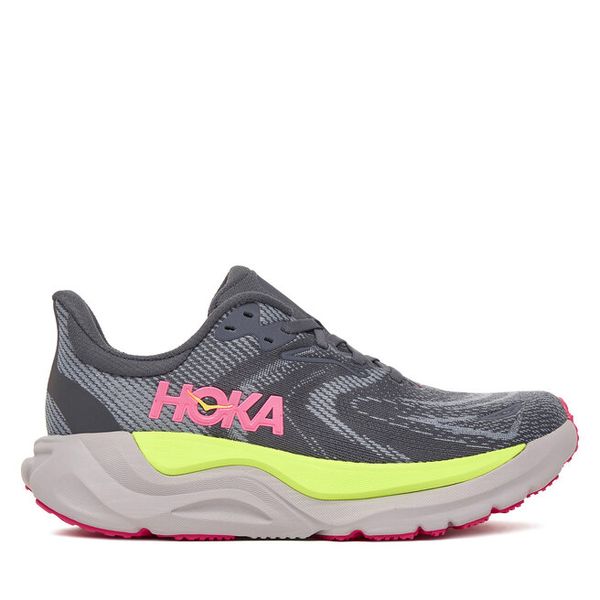 Buty do biegania Hoka. Szare obuwie sportowe HOKA, bez zapięcia, do biegania. Za 499.99 zł.
