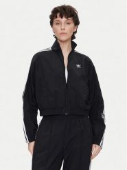 Adidas Bluza adicolor Adibreak JD0860 Czarny Loose Fit. Czarne bluzy Adidas, s, bez wzorów, z syntetyku, bez kaptura. Za 239.99 zł.