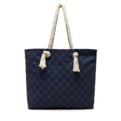 Torebka Emporio Armani. Niebieskie shopper Emporio Armani, bez wzorów, bez dodatków. Za 1,269.00 zł.