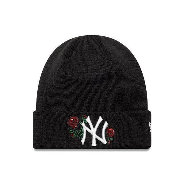 Czapka damska New York Yankees Sequin. Czarne czapki New Era, bez wzorów. Za 174.90 zł.