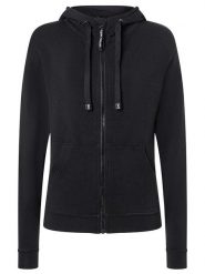 Super.natural Bluza "Solution" w kolorze czarnym rozmiar: XS. Czarne bluzy sportowe super.natural, xs, bez wzorów, z wełny, bez kaptura. Za 382.99 zł.