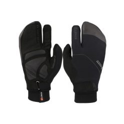 Rękawiczki rowerowe zimowe unisex KINETIXX Luzan black. Czarne rękawiczki KINETIXX, bez wzorów, sportowe. Za 360.00 zł.