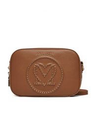 LOVE MOSCHINO Torebka JC4068PP1ML1220A Brązowy. Brązowe listonoszki Love Moschino, bez wzorów, ze skóry, bez dodatków. Za 509.99 zł.