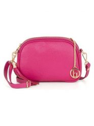 Lia Biassoni Skórzana torebka "Flumendosa" w kolorze różowym - 23 x 17 x 7 cm rozmiar: onesize. Różowe torby na ramię Lia Biassoni, bez wzorów, z materiału, na ramię, bez dodatków. Za 217.99 zł.