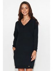 Nominou Sukienka w kolorze czarnym rozmiar: 40/42. Czarne sukienki Nominou, bez wzorów, bez kołnierzyka, bez ramiączek, mini. Za 255.95 zł.