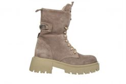 Trzewiki Bayla-161 205 1507 55 Taupe Suede 161652, Beżowy, Skóra naturalna. Brązowe botki Bayla, na zimę, bez wzorów, z gumy, bez obcasa, bez zapięcia. W wyprzedaży za 299.00 zł.