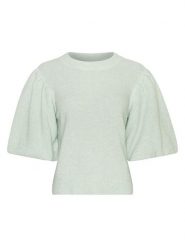 MOSS COPENHAGEN Sweter w kolorze zielonym rozmiar: XS/S. Zielone swetry Moss Copenhagen, s, bez wzorów, z wełny, bez ramiączek. Za 259.95 zł.