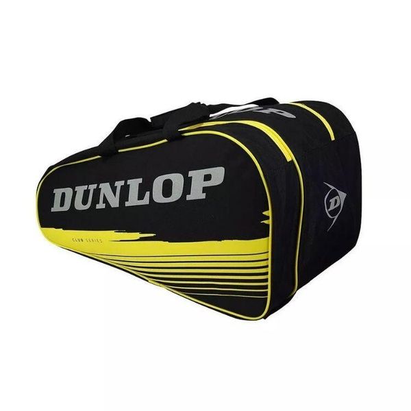 Torba tenisowa Dunlop Paletero Club. Żółte torby na ramię Dunlop, bez wzorów, z materiału, eleganckie, na ramię, bez dodatków. Za 235.10 zł.