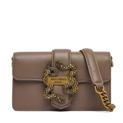 Torebka Just Cavalli. Brązowe torebki klasyczne Just Cavalli, bez wzorów, bez dodatków. Za 519.99 zł.