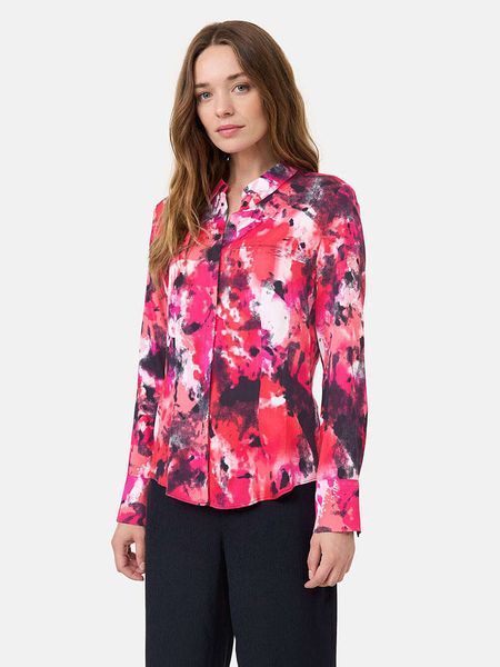 TAIFUN Koszula w kolorze różowym rozmiar: 36. Różowe koszule Taifun, s, bez wzorów, z wiskozy, bez kołnierzyka, bez ramiączek. Za 136.45 zł.