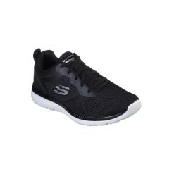Buty do chodzenia damskie Skechers Dynamight 20. Czarne trekkingi Skechers, z tkaniny, trekkingowe. Za 224.99 zł.