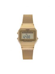 Casio Zegarek Vintage A700WEMG-9AEF Złoty. Żółte, cyfrowe zegarki Casio, złote. Za 309.99 zł.