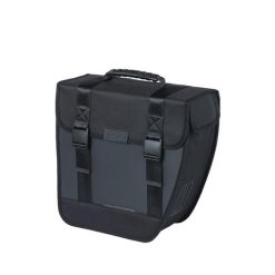 Torba Rowerowa Tour Wodoodporna Prawa 14 Litrów 34 X 14 X 34 Cm - Czarna. Czarne torby na laptopa BASIL, bez wzorów, z materiału. Za 246.99 zł.