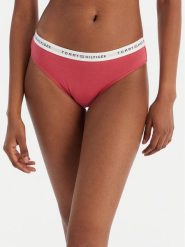 Tommy Hilfiger Figi klasyczne UW0UW05876 Różowy. Czerwone figi TOMMY HILFIGER, xs, bez wzorów, z bawełny. Za 69.99 zł.