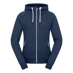 Bluza damska z kapturem ELT Pamplona. Niebieskie bluzy ELT, bez wzorów, z kapturem. Za 255.00 zł.