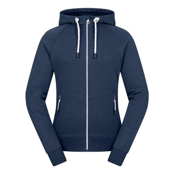 Bluza damska z kapturem ELT Pamplona. Niebieskie bluzy ELT, bez wzorów, z kapturem. Za 253.00 zł.