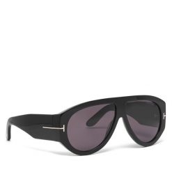 Okulary przeciwsłoneczne Tom Ford. Czarne okulary przeciwsłoneczne Tom Ford, bez wzorów. Za 1,979.00 zł.