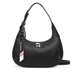 Torebka KARL LAGERFELD. Czarne torebki klasyczne KARL LAGERFELD, bez wzorów, bez dodatków. Za 779.99 zł.