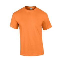 Ultra Bawełniana Koszulka Unisex Dla Dorosłych. Czerwone bluzki GILDAN, l, bez wzorów, z bawełny, sportowe, bez kołnierzyka, bez ramiączek. Za 34.99 zł.