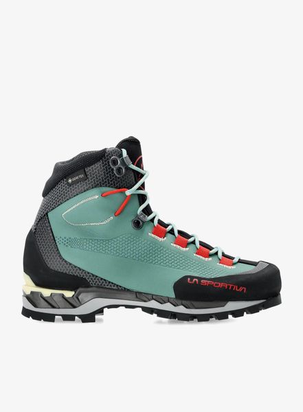 Buty damskie La Sportiva Trango Tech Leather GTX. Zielone trekkingi La Sportiva, z gore-texu, trekkingowe. Za 1,719.45 zł.