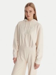 Guess Bluza V6RQ03 KD761 Écru Regular Fit. Bluzy Guess, xxs, z aplikacjami, z bawełny, bez kaptura. Za 349.99 zł.