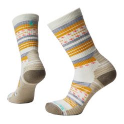 Skarpety trekkingowe damskie Smartwool Hike Light Cushion Margarita Crew. Żółte skarpety Smartwool, bez wzorów. Za 129.99 zł.