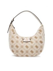 Guess Torebka Neda HWCP96 54020 Beżowy. Brązowe torebki klasyczne Guess, z aplikacjami, z materiału, bez dodatków. Za 639.99 zł.