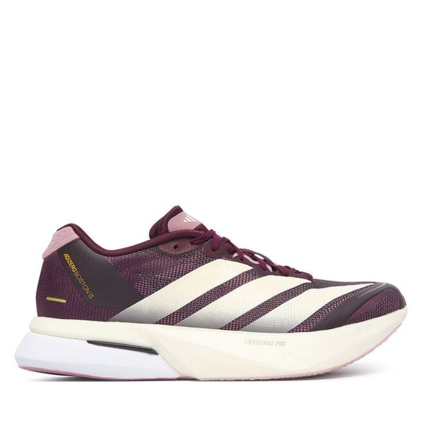 Buty do biegania adidas. Czerwone obuwie sportowe Adidas, bez zapięcia, do biegania. Za 629.99 zł.