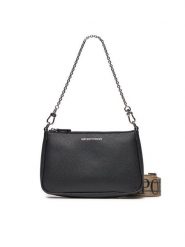 Emporio Armani Torebka EW000540 AF12103 MC056 Czarny. Czarne torebki klasyczne Emporio Armani, bez wzorów, ze skóry, bez dodatków. Za 619.99 zł.