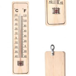 Termometr ogrodowy zewnętrzny wewnętrzny ścienny na ścianę balkon taras klasyczny 22 cm. Termometry ProGarden. W wyprzedaży za 15.90 zł.