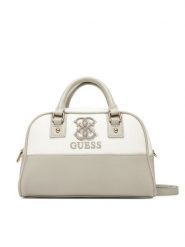 Guess Torebka V5YZ06 WHDW0 Szary. Szare torebki klasyczne Guess, z aplikacjami, ze skóry, bez dodatków. Za 329.99 zł.