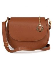 Mia Tomazzi Skórzana torebka "Eschilo" w kolorze jasnobrązowym - 23 x 19 x 8 cm rozmiar: onesize. Brązowe torby na ramię Mia Tomazzi, bez wzorów, z materiału, na ramię, bez dodatków. Za 260.99 zł.