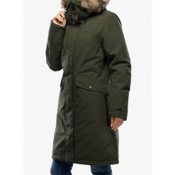 Płaszcz ocieplany damski Didriksons Erika Parka 3. Zielone parki Didriksons, na zimę, bez kaptura. Za 875.99 zł.