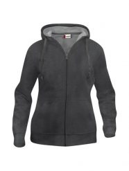 Clique Basic Hoody Full Zip Women – damska bluza z kapturem anthracite. Szare bluzy CLIQUE, l, bez wzorów, z bawełny, z kapturem. Za 188.06 zł.