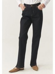 TATUUM Dżinsy - Regular fit - w kolorze granatowym rozmiar: 42. Niebieskie jeansy Tatuum, z aplikacjami, z podwyższonym stanem. Za 157.73 zł.