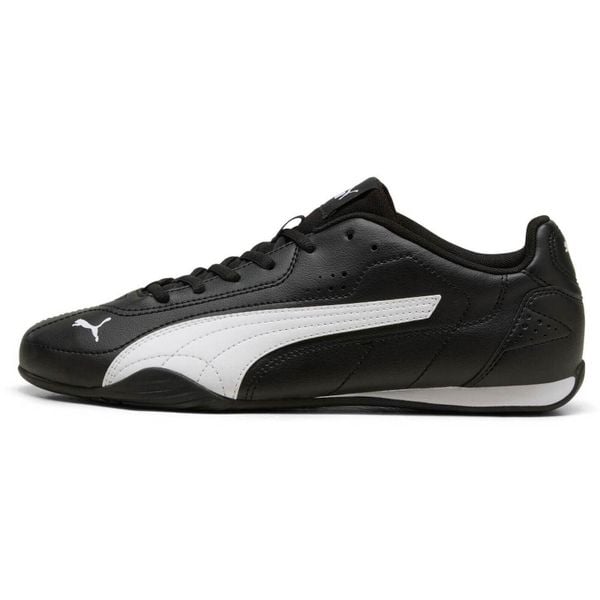 Buty sportowe Puma Catch. Czarne obuwie sportowe Puma, ze skóry ekologicznej, bez zapięcia, na fitness i siłownię. Za 269.99 zł.