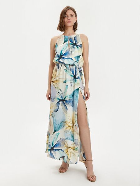 Rinascimento Sukienka codzienna CFC0118308003 Kolorowy Regular Fit. Sukienki Rinascimento, na co dzień, xl, bez wzorów, z syntetyku, bez kołnierzyka, bez ramiączek, proste. Za 529.99 zł.