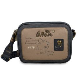 Brązowa Torebka Anekke Stylowa Listonoszka Damska. Brązowe torebki klasyczne Anekke, z aplikacjami, na ramię, zdobione, bez dodatków. Za 369.00 zł.