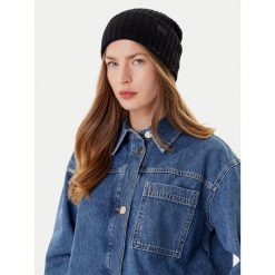 Czapka Weekend Max Mara. Czarne czapki Weekend Max Mara, bez wzorów. Za 389.99 zł.