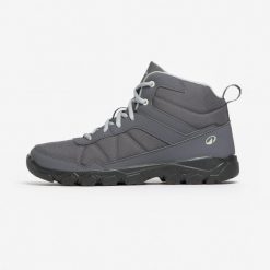 Buty turystyczne damskie Quechua NH50 mid. Szare trekkingi QUECHUA, outdoorowe. Za 89.99 zł.