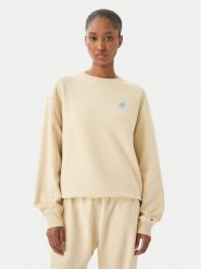 Tommy Hilfiger Bluza Logo Embroidery WW0WW48724 Beżowy jasny Relaxed Fit. Brązowe bluzy TOMMY HILFIGER, m, bez wzorów, z bawełny, bez kaptura. Za 399.99 zł.