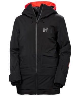 Kurtka Narciarska damska Helly Hansen W Powchaser 2.0 Jacket. Czarne kurtki narciarskie Helly Hansen, s, bez wzorów, z tkaniny, bez kaptura, narciarskie. Za 1,119.00 zł.